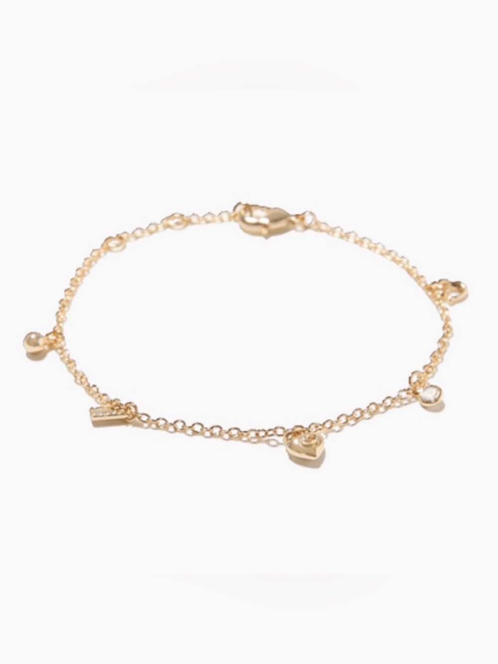 COACH | Charm Bracelet 14k gold plated